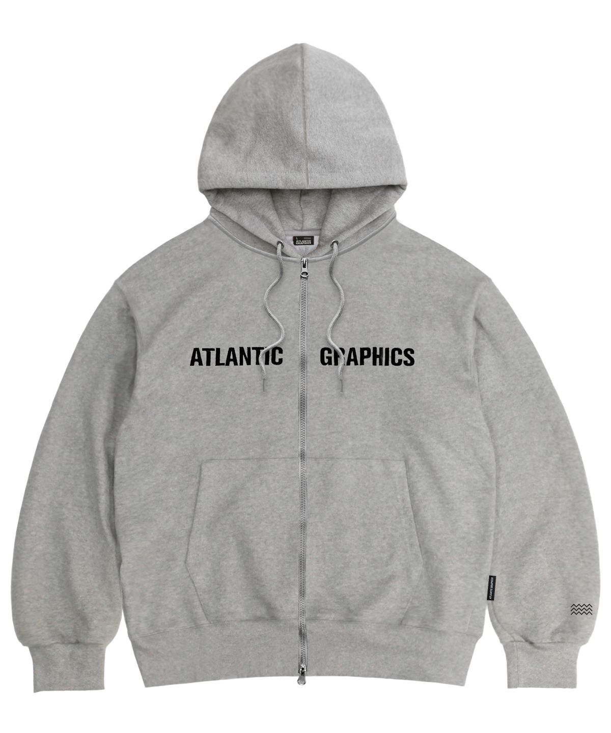 아틀란틱그래픽스(ATLANTIC GRAPHICS) AG 2611 스탠다드 기모 후드집업 (2컬러)
