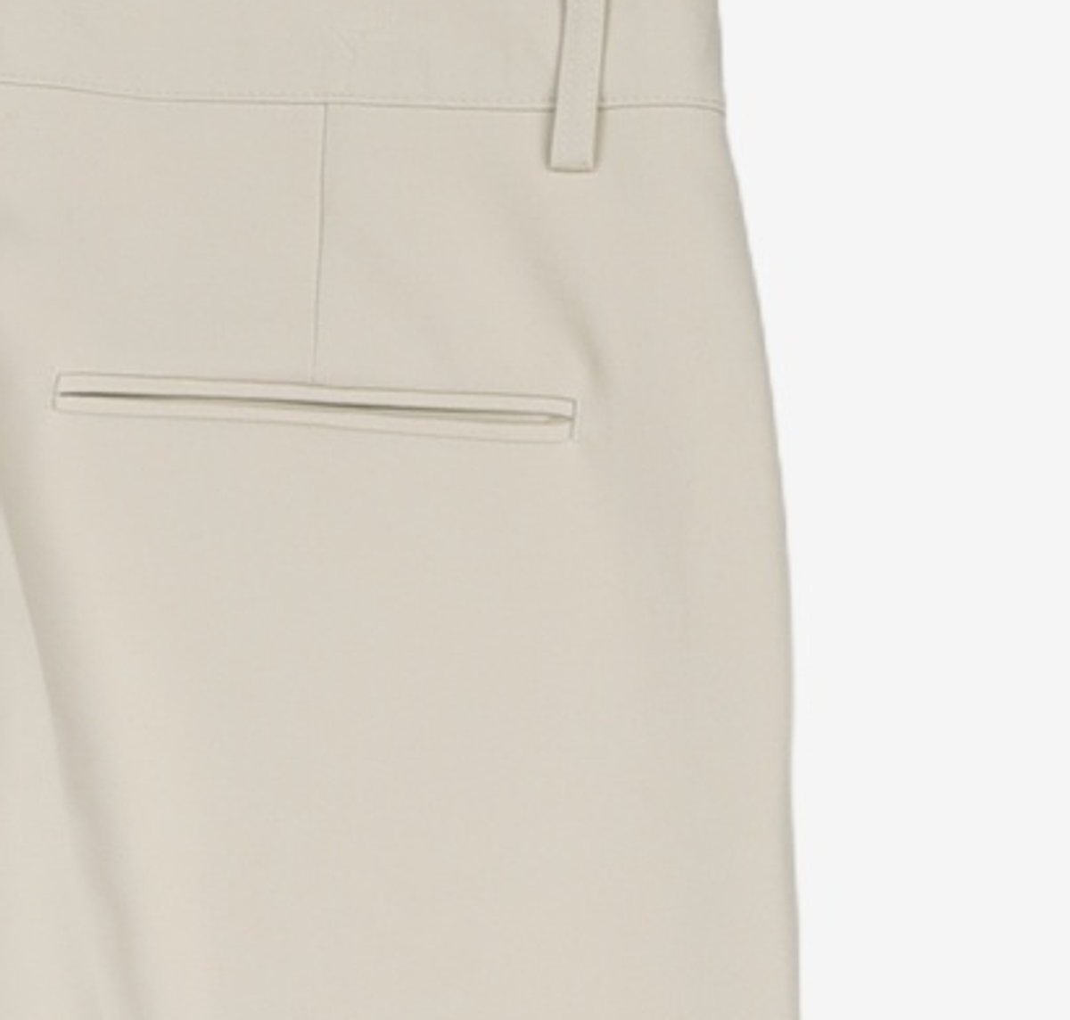 커스텀어클락(COSTUME O’CLOCK) 원턱 세미 부츠컷 슬랙스 라이트그레이 COOSPT198L.BEIGE 34
