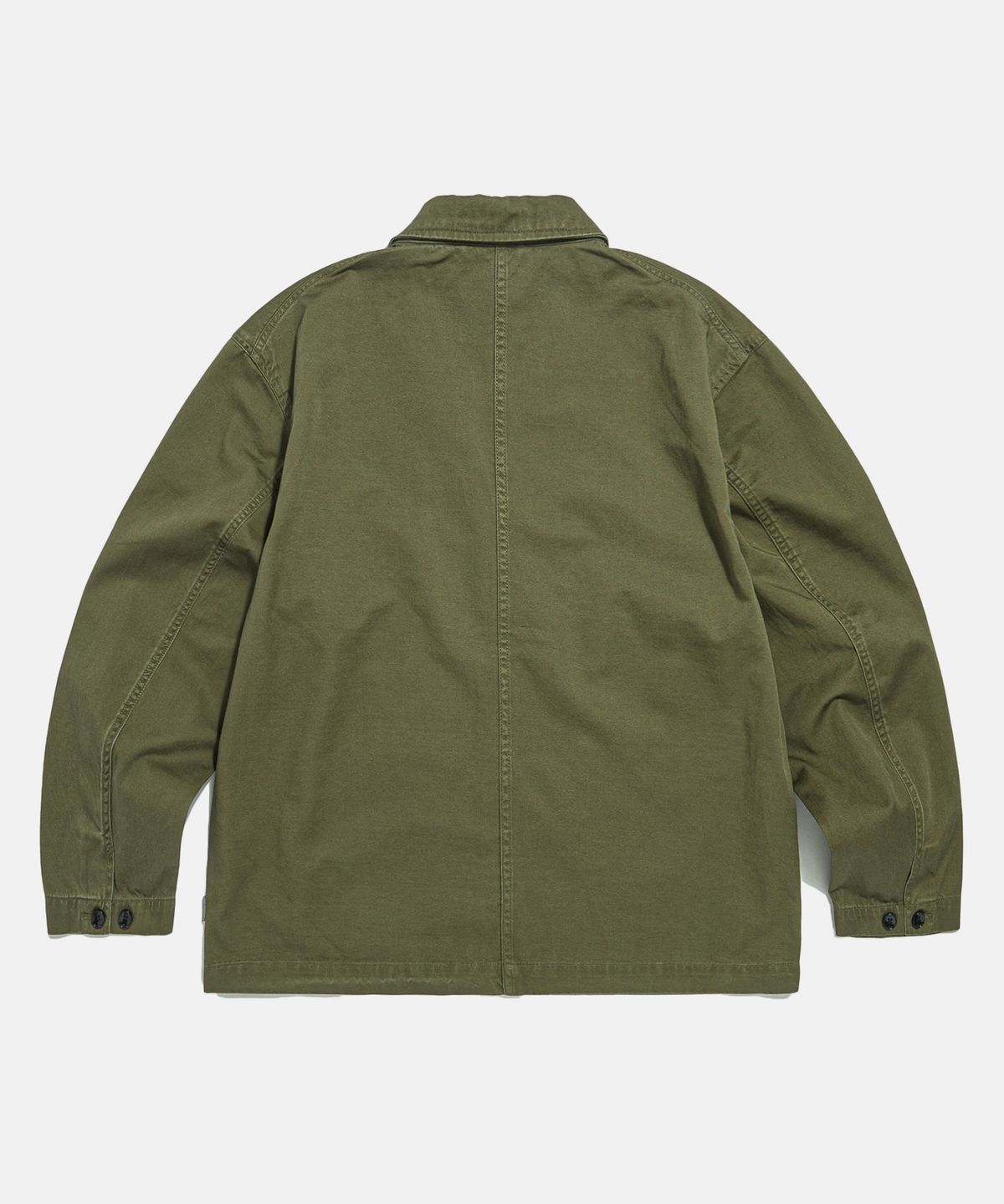 에스피오나지(ESPIONAGE) Cotton Notched Jacket Olive
