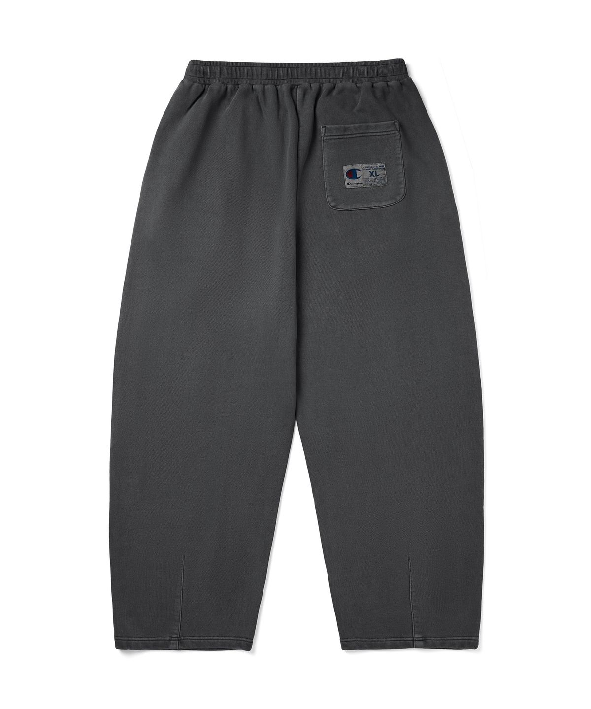 챔피온(CHAMPION) 벌룬핏 조그택 다잉 스웨트 팬츠 Charcoal