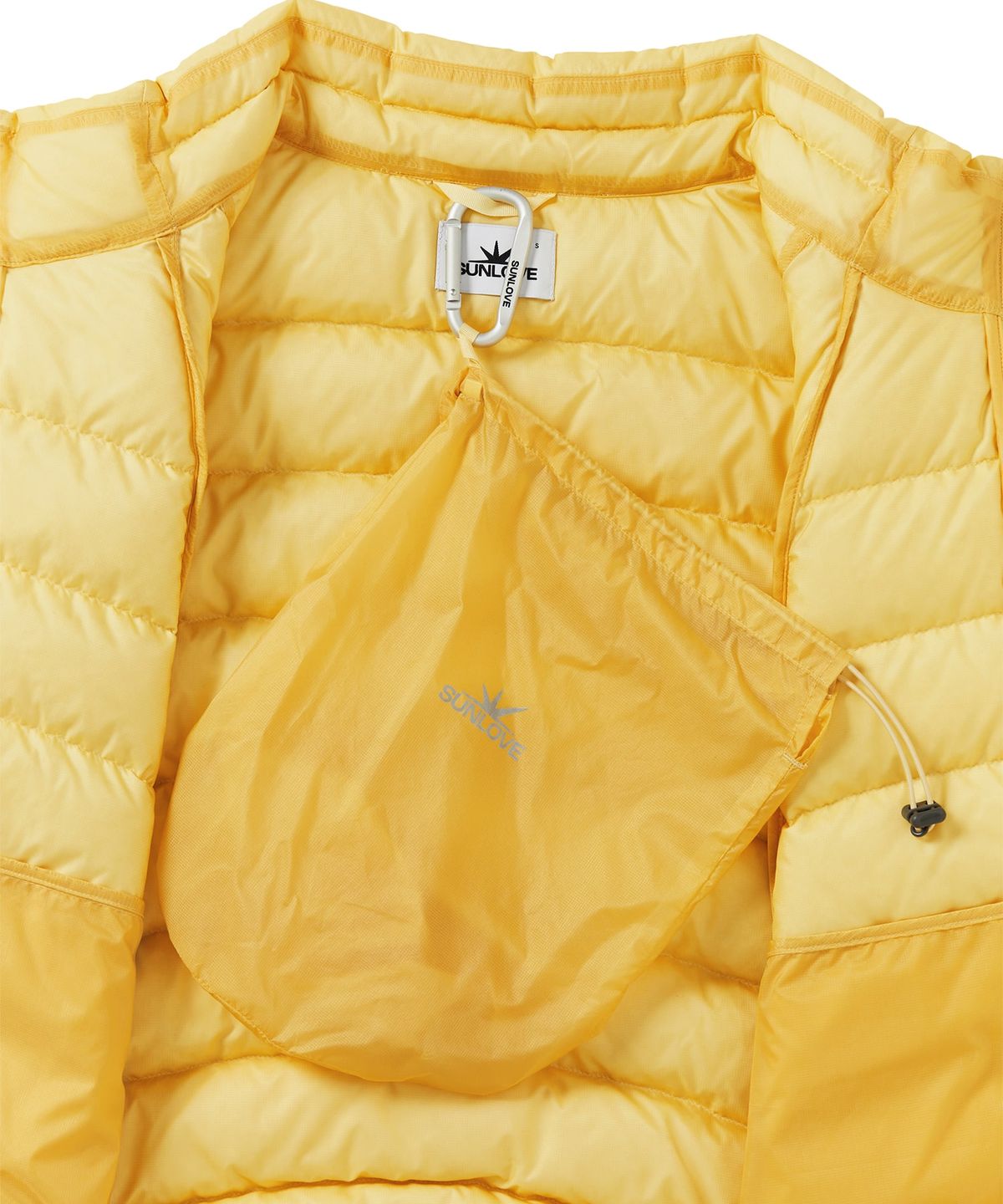 썬러브투어(SUNLOVETOUR) Fly Light Down Jacket Light Yellow