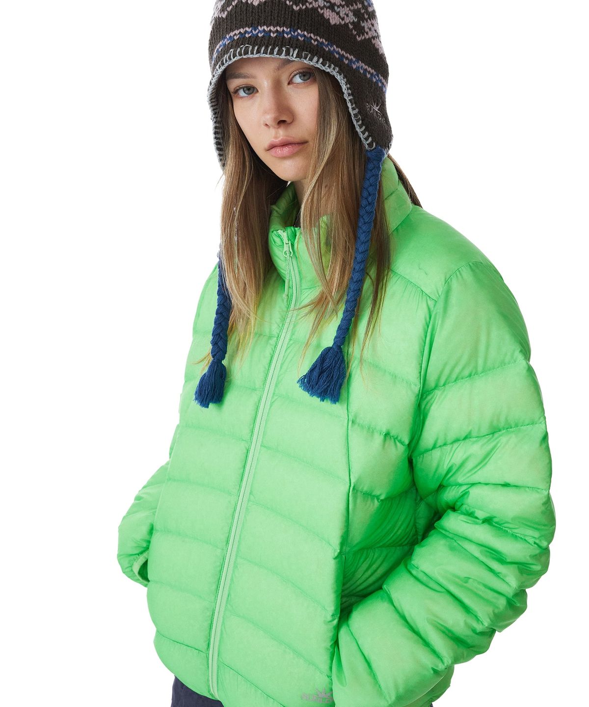 썬러브투어(SUNLOVETOUR) Fly Light Down Jacket Light Green