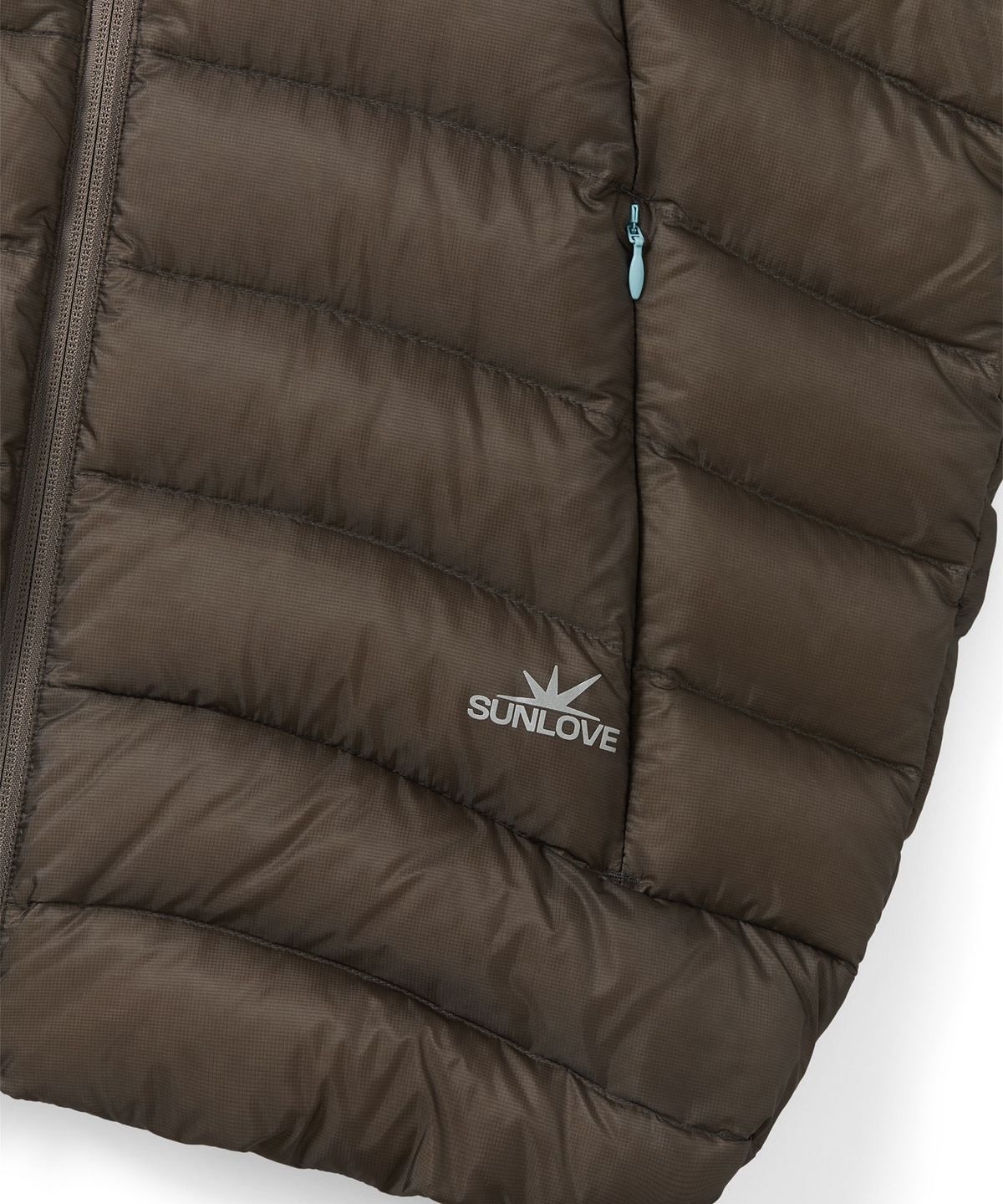 썬러브투어(SUNLOVETOUR) Fly Light Down Jacket Brown