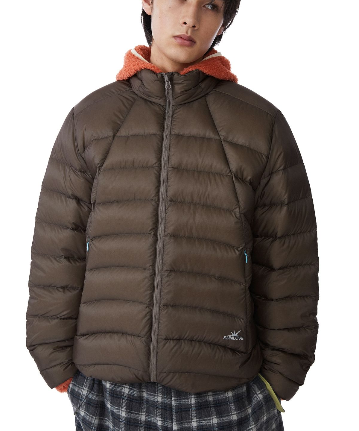 썬러브투어(SUNLOVETOUR) Fly Light Down Jacket Brown