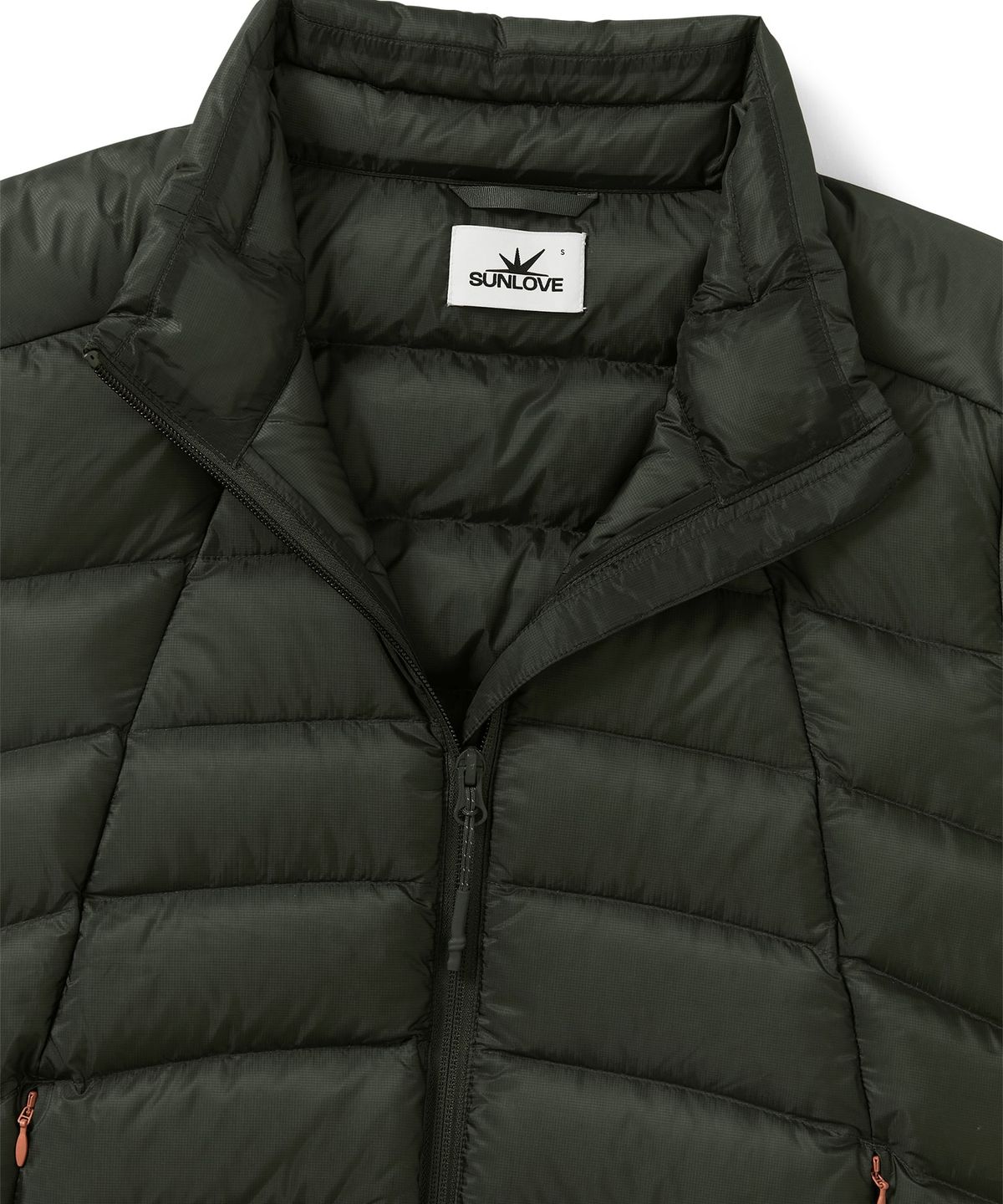 썬러브투어(SUNLOVETOUR) Fly Light Down Jacket Olive Green