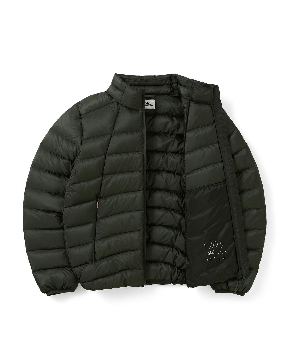 썬러브투어(SUNLOVETOUR) Fly Light Down Jacket Olive Green