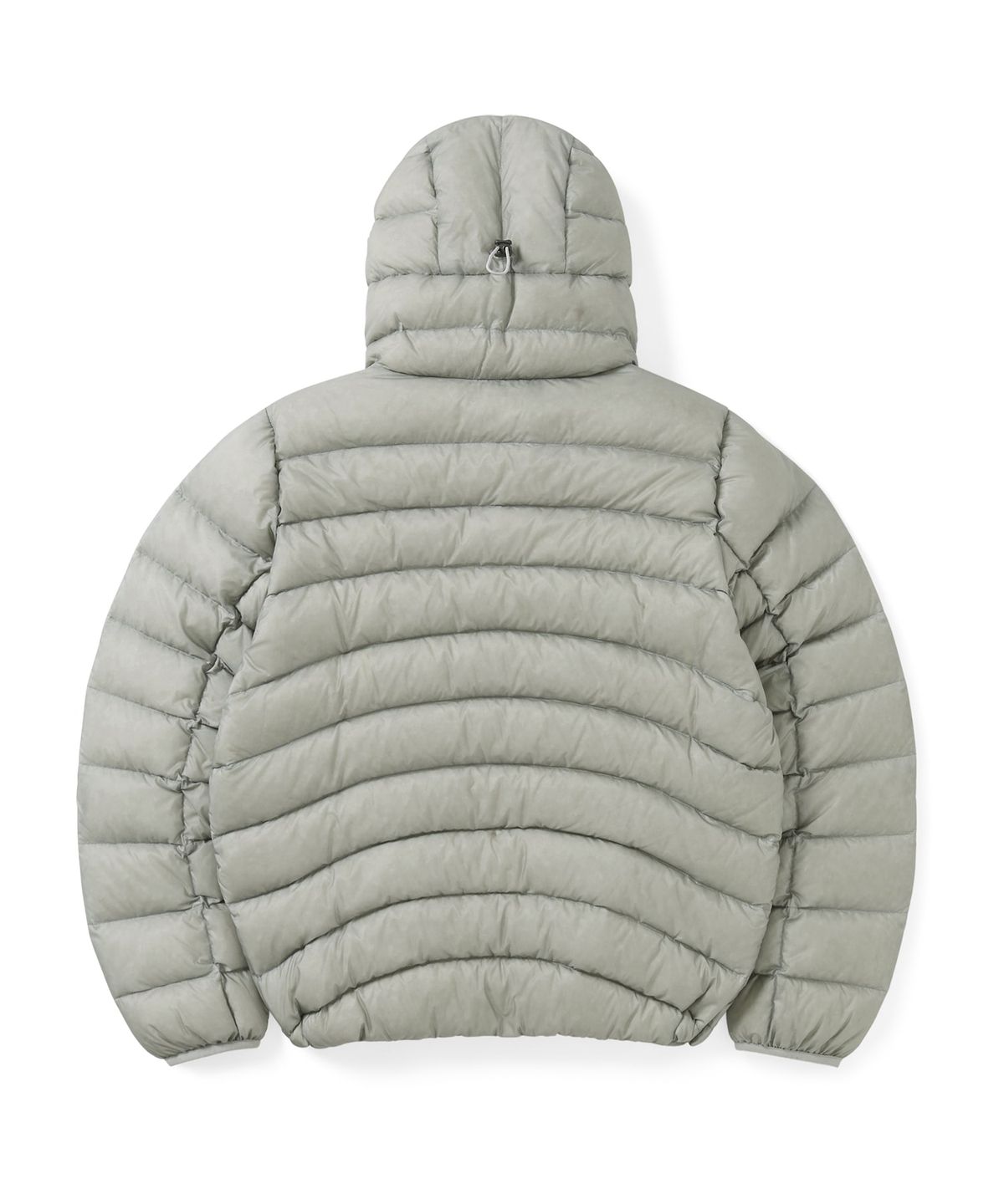 썬러브투어(SUNLOVETOUR) Hooded Fly Light Down Jacket Silver