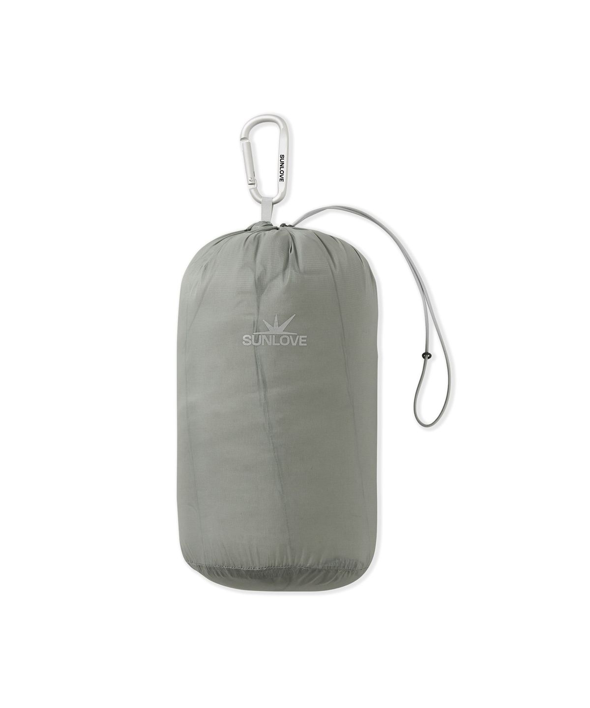 썬러브투어(SUNLOVETOUR) Hooded Fly Light Down Jacket Silver