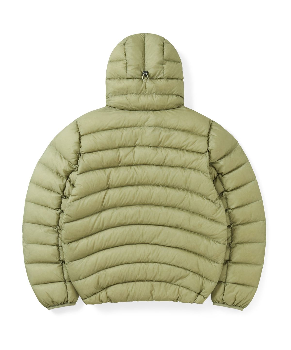 썬러브투어(SUNLOVETOUR) Hooded Fly Light Down Jacket Khaki