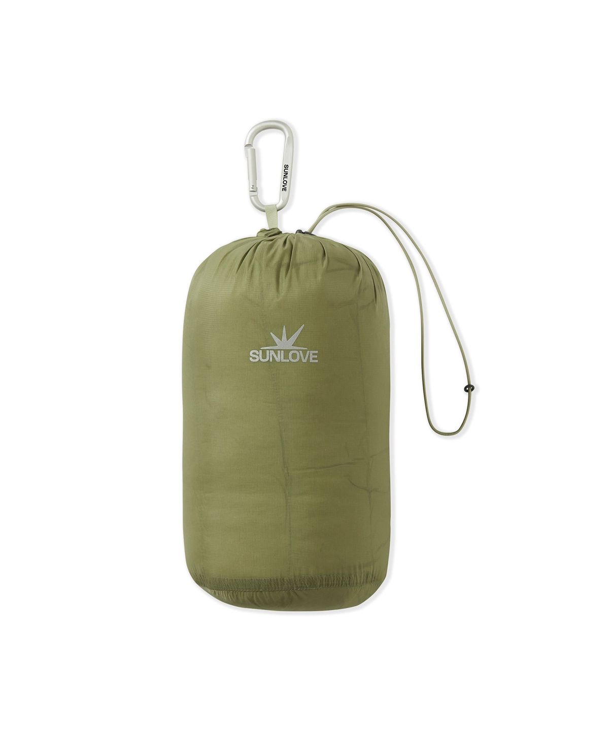 썬러브투어(SUNLOVETOUR) Hooded Fly Light Down Jacket Khaki