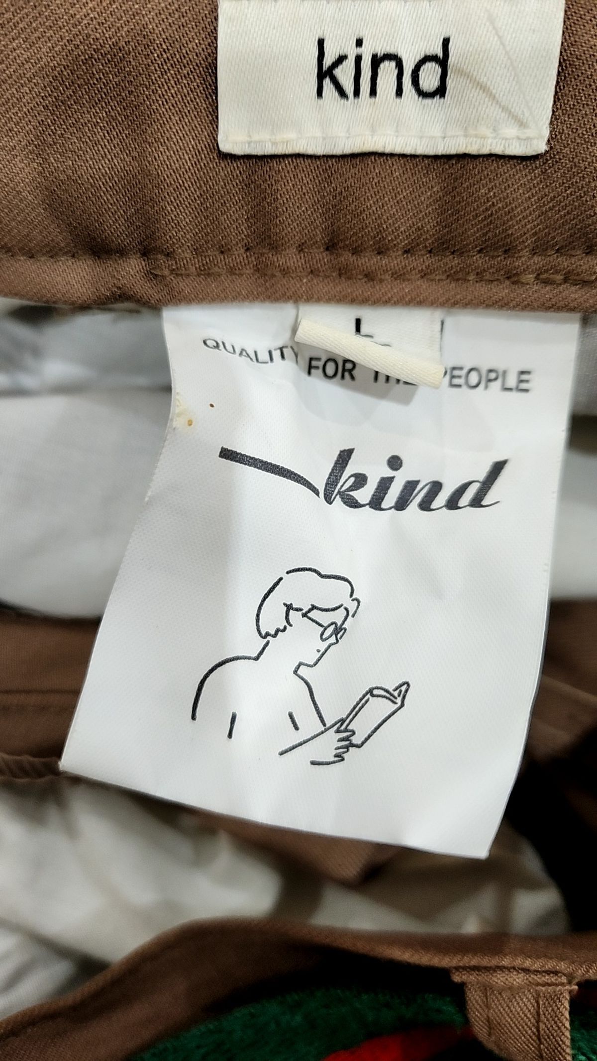 카인드(Kind) 코튼 팬츠 L