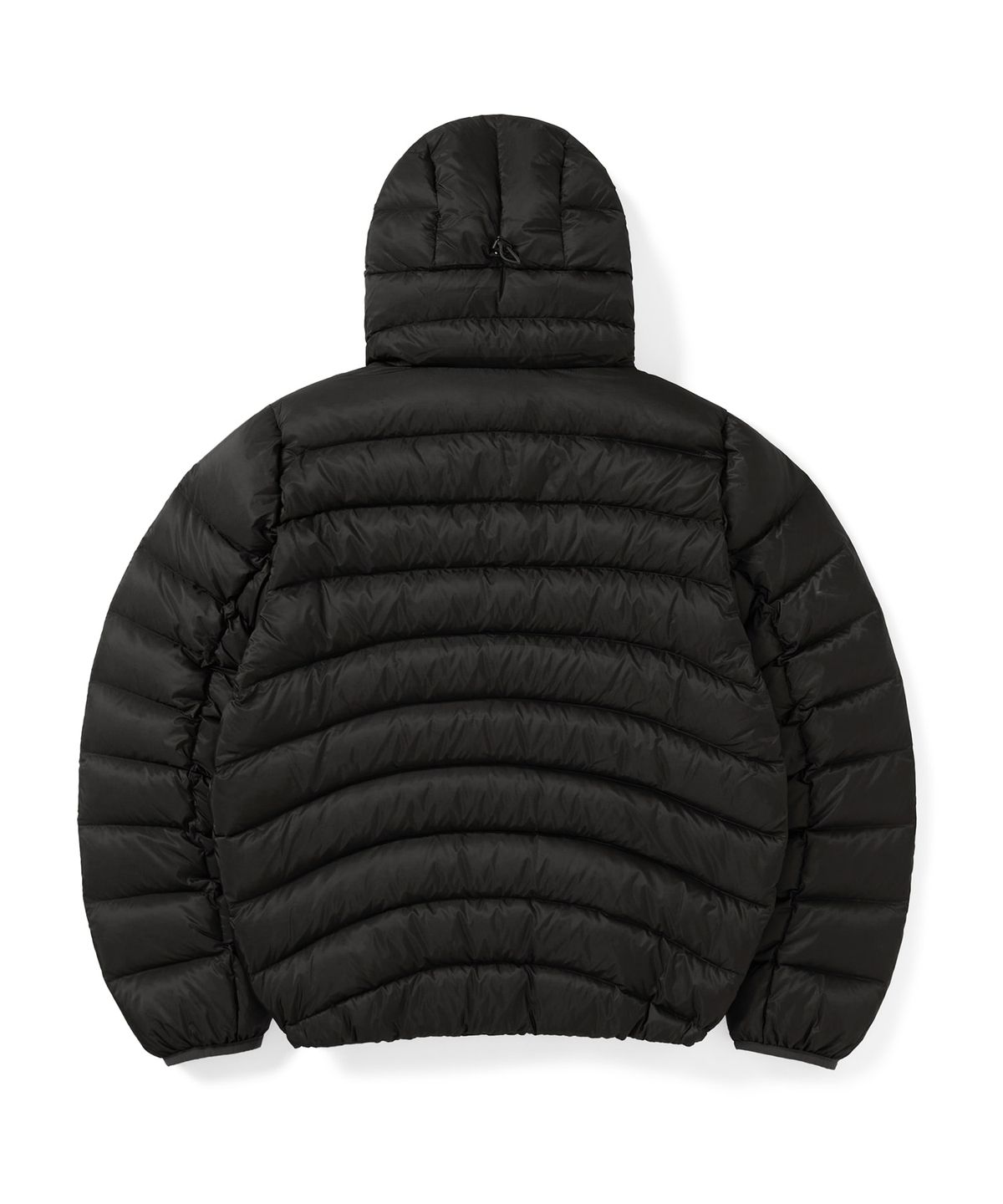 썬러브투어(SUNLOVETOUR) Hooded Fly Light Down Jacket Charcoal