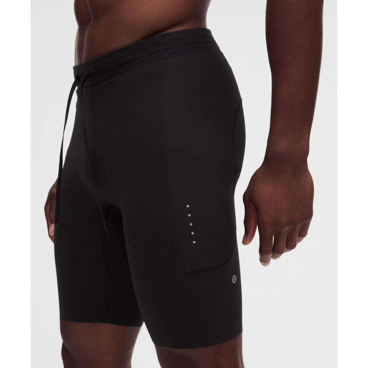 룰루레몬(LULULEMON) 패스트 앤 프리 하프 타이츠 8inch *업데이트 디자인  BLK BLK