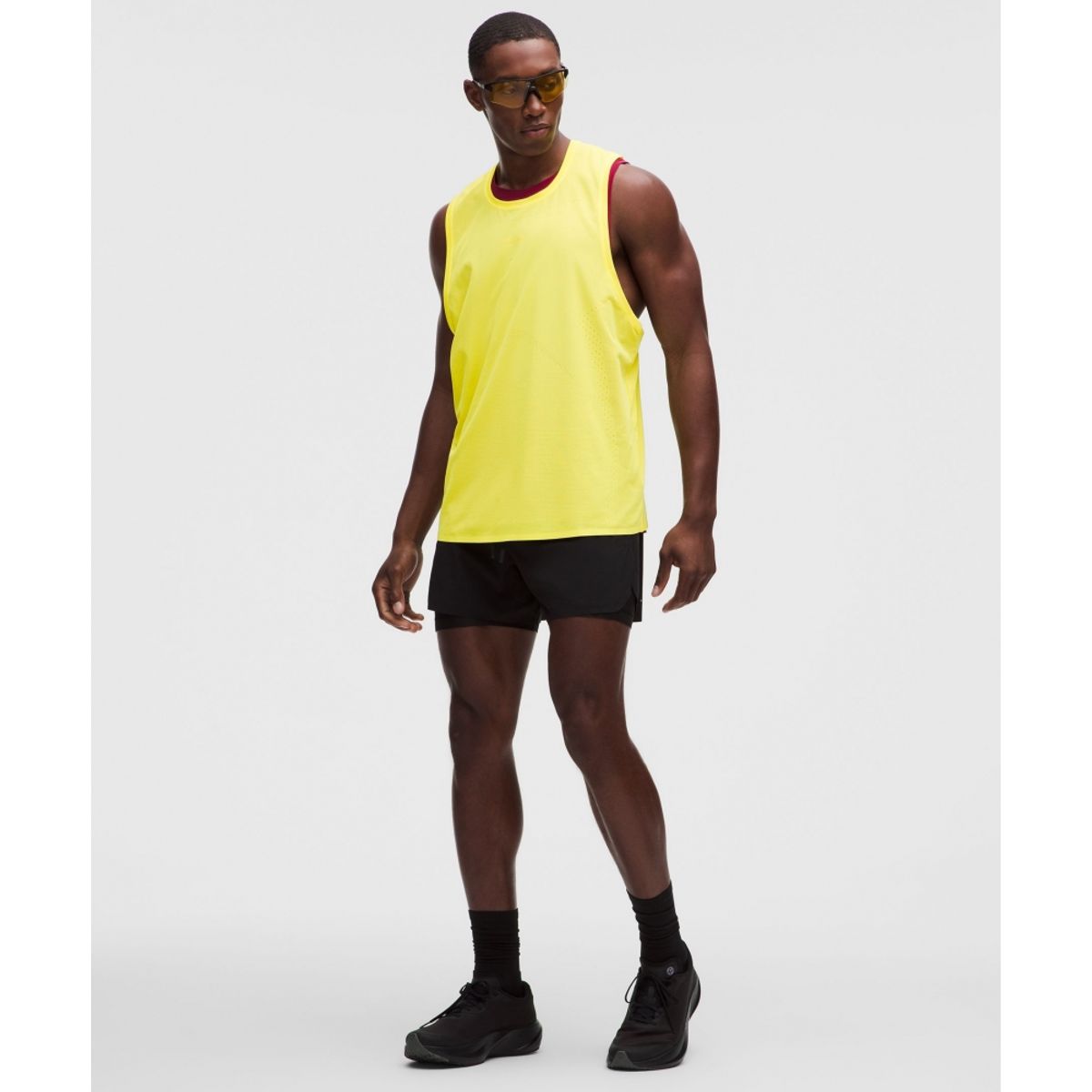 룰루레몬(LULULEMON) 멘즈 패스트 앤 프리 싱글릿 *레이스 렝스  LAYR