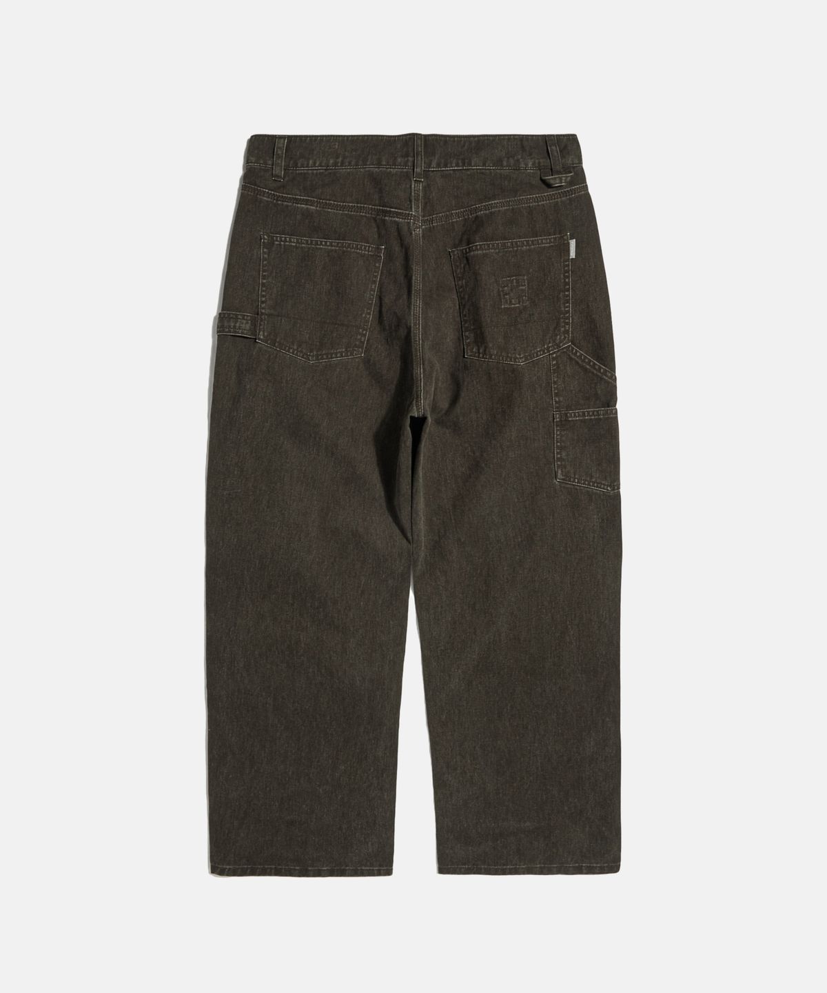 에스피오나지(ESPIONAGE) Vintage Cotton Painter Pants Washed Mocha