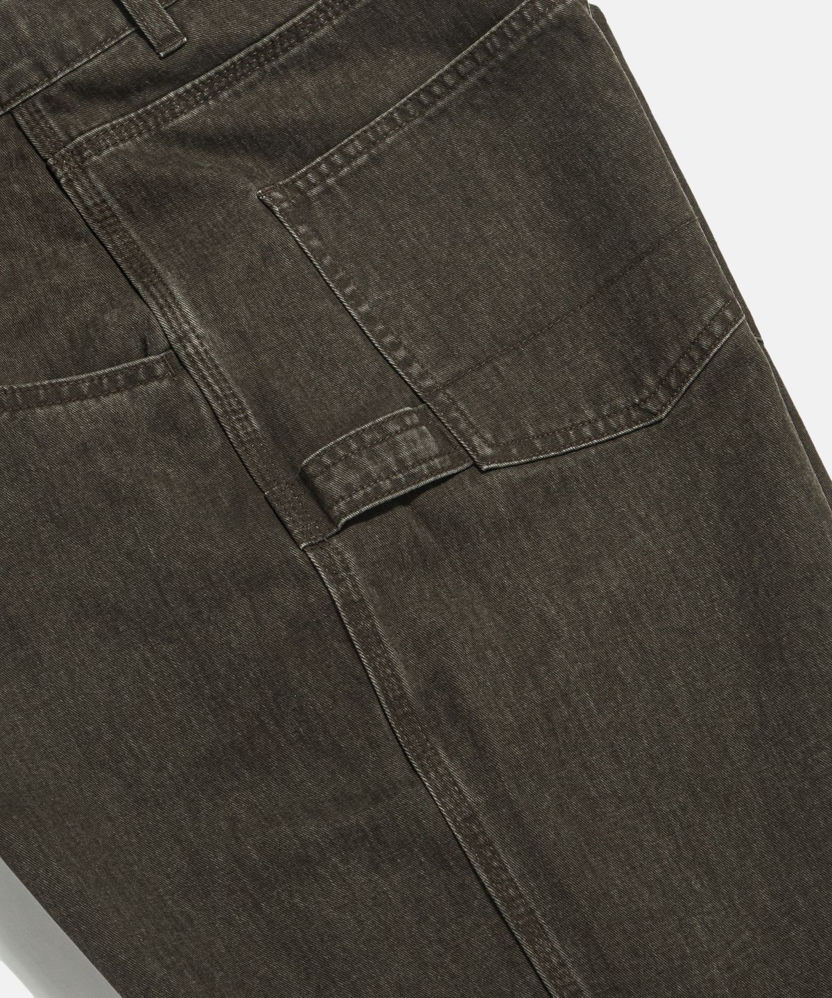 에스피오나지(ESPIONAGE) Vintage Cotton Painter Pants Washed Mocha