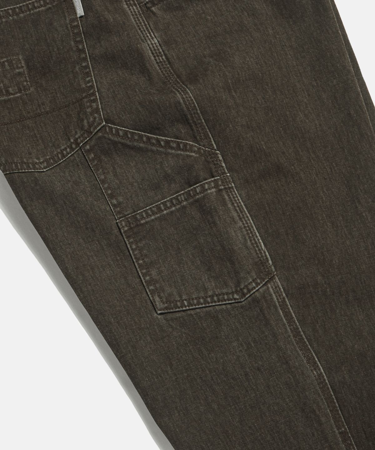 에스피오나지(ESPIONAGE) Vintage Cotton Painter Pants Washed Mocha