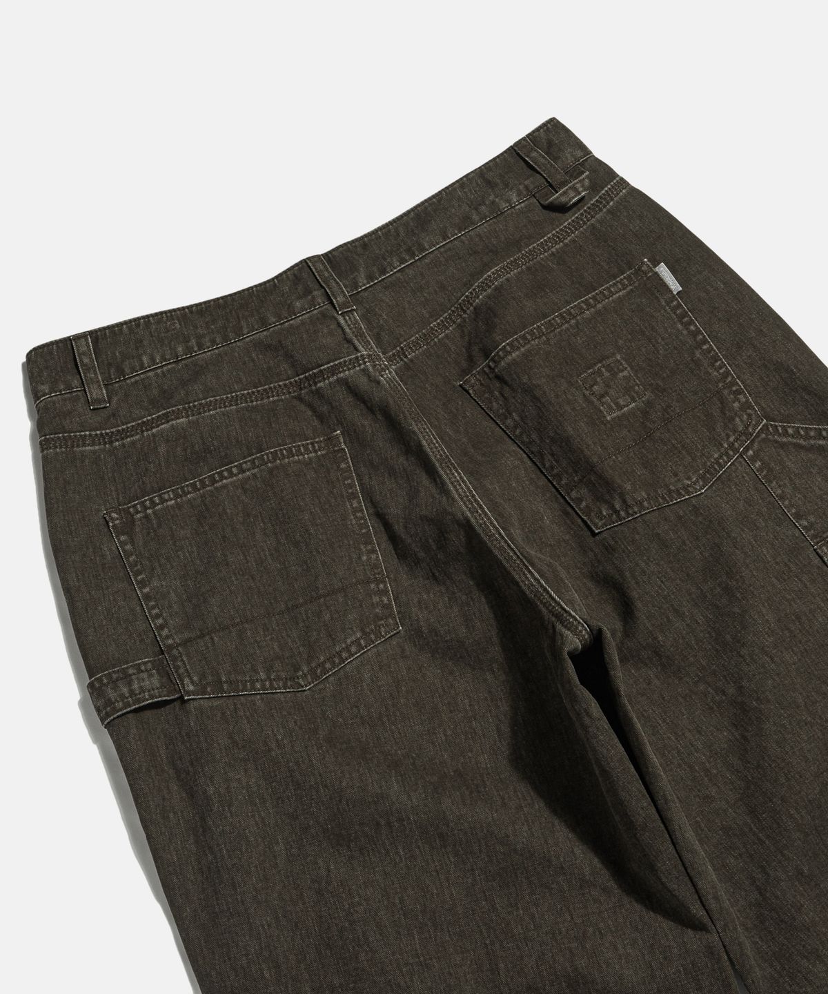 에스피오나지(ESPIONAGE) Vintage Cotton Painter Pants Washed Mocha