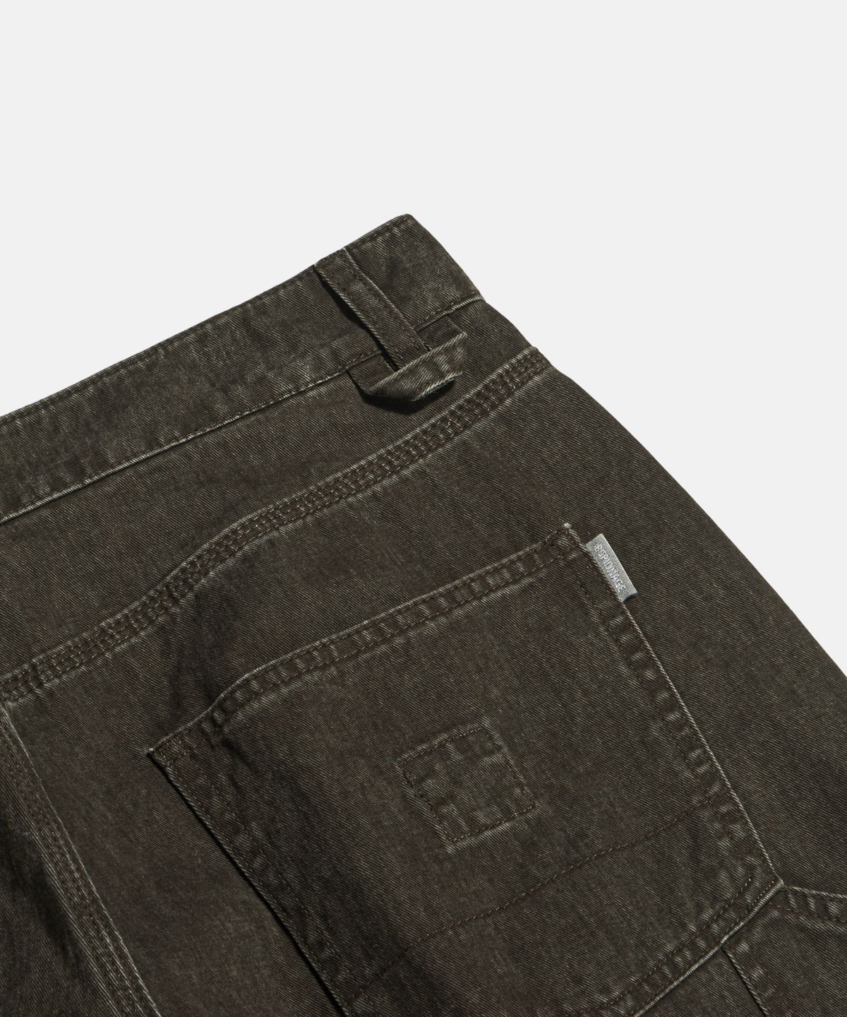 에스피오나지(ESPIONAGE) Vintage Cotton Painter Pants Washed Mocha