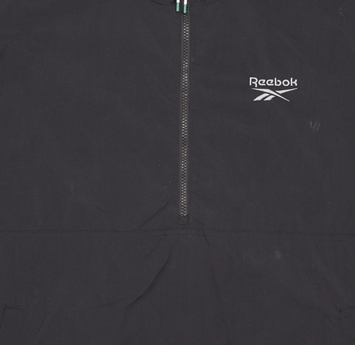 리복(REEBOK) 프라이머리 우븐 반팔 아노락 - 블랙 105