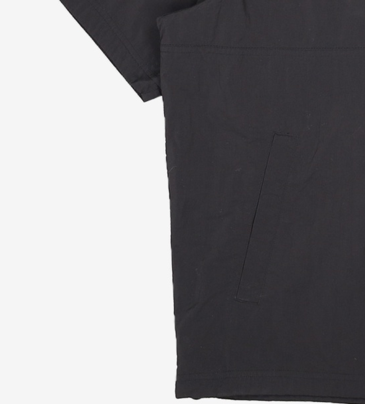 리복(REEBOK) 프라이머리 우븐 반팔 아노락 - 블랙 105