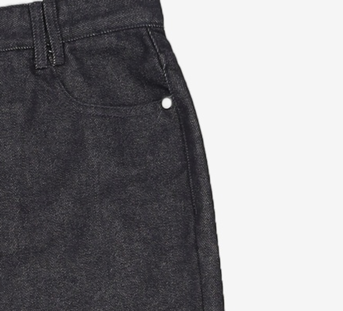 데케트(DECET) Loose Flared Jeans DCPT066Black 26