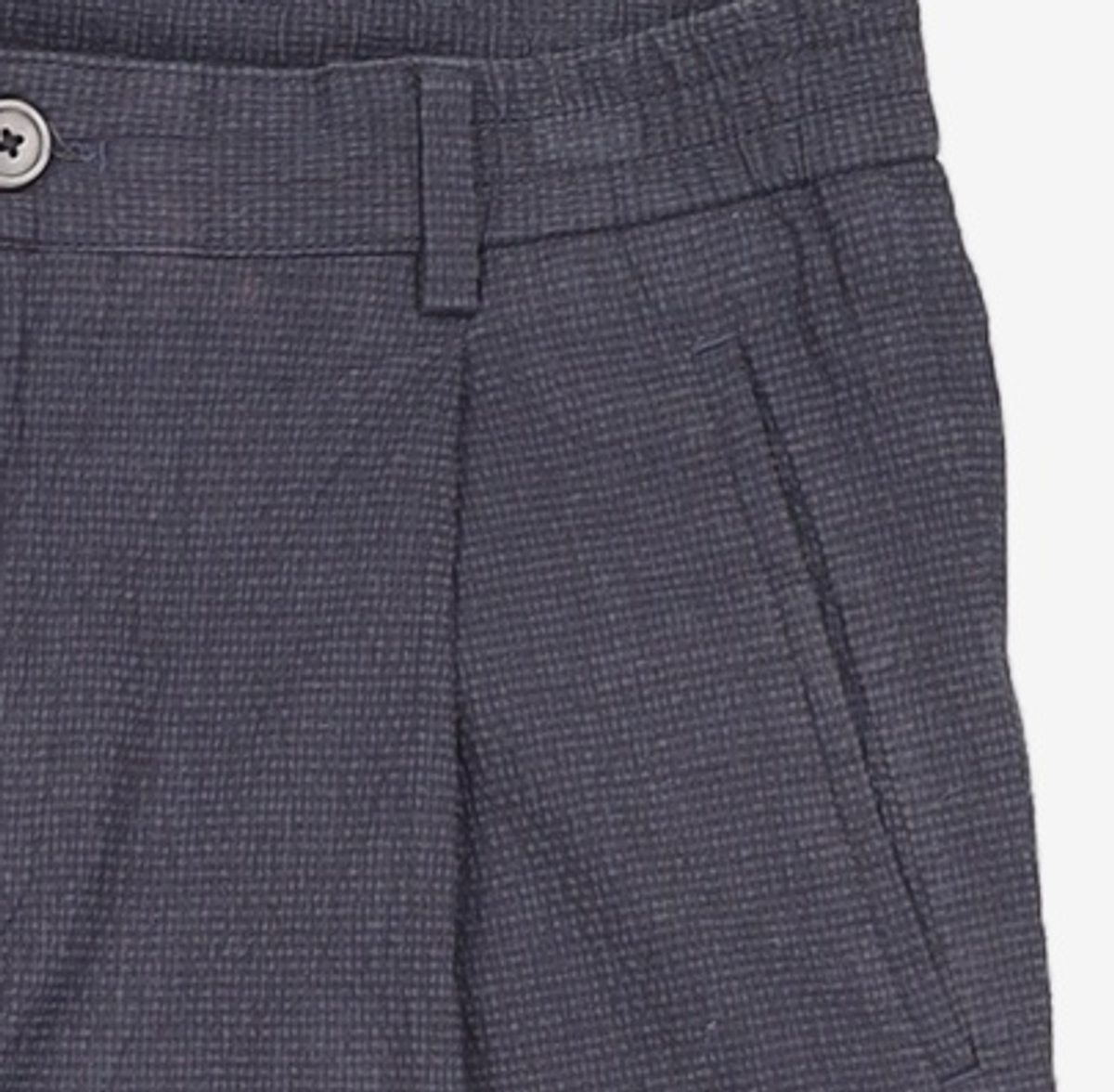 커스텀멜로우(CUSTOMELLOW) [아울렛 전용] seersucker check pattern pants_C9PAM21414GYX 82-92