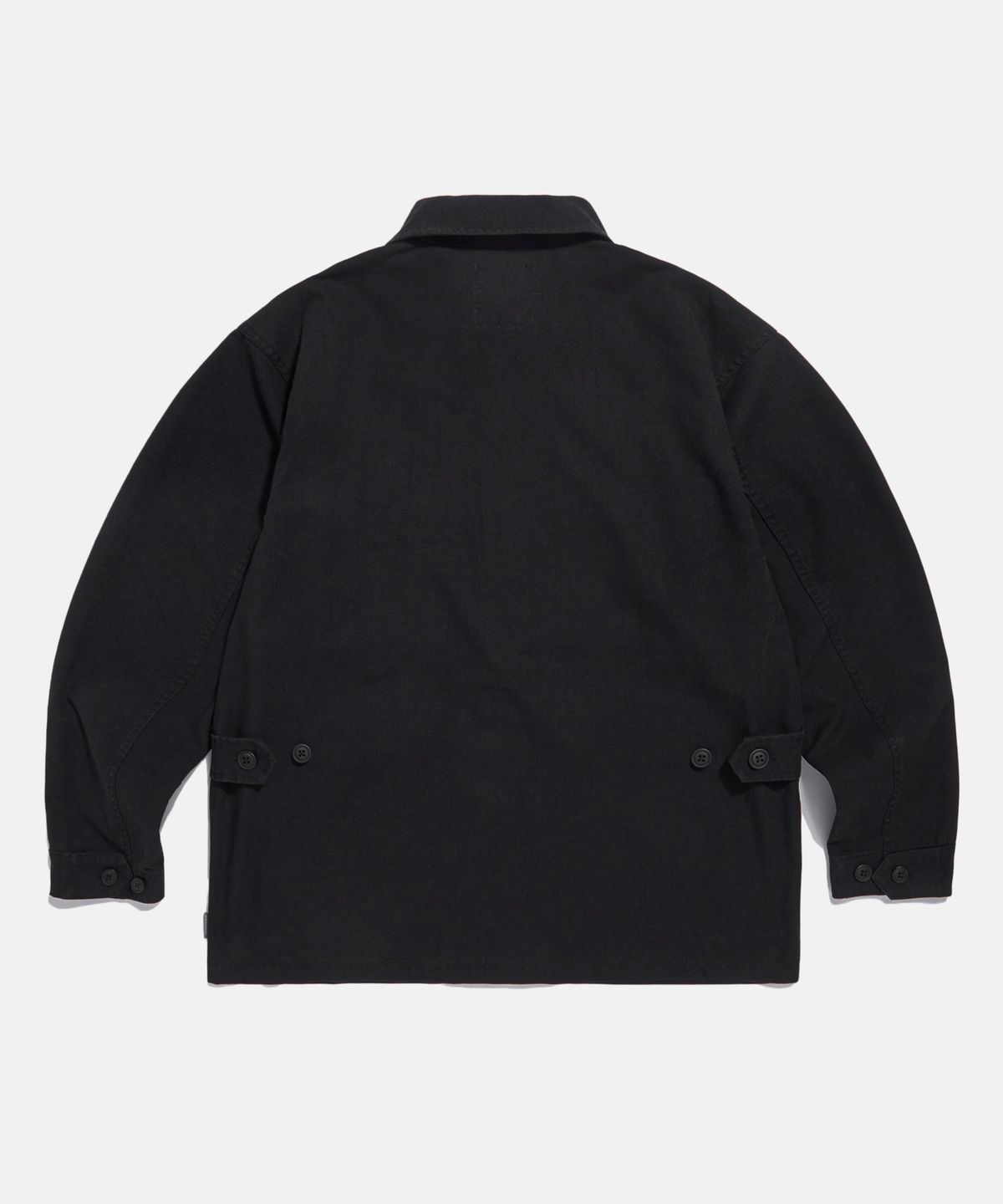 에스피오나지(ESPIONAGE) Draped Nep BDU Army Jacket Black