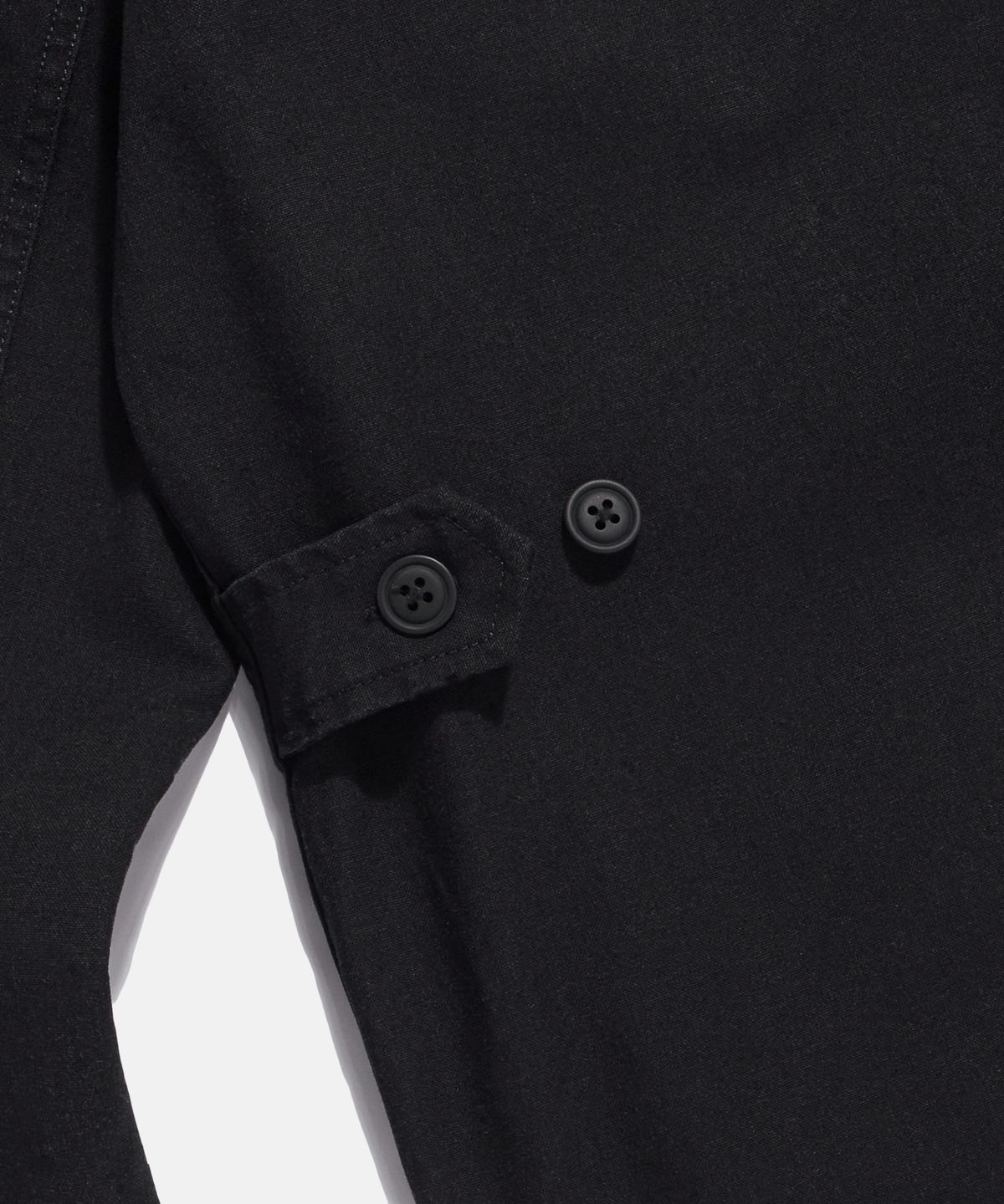 에스피오나지(ESPIONAGE) Draped Nep BDU Army Jacket Black