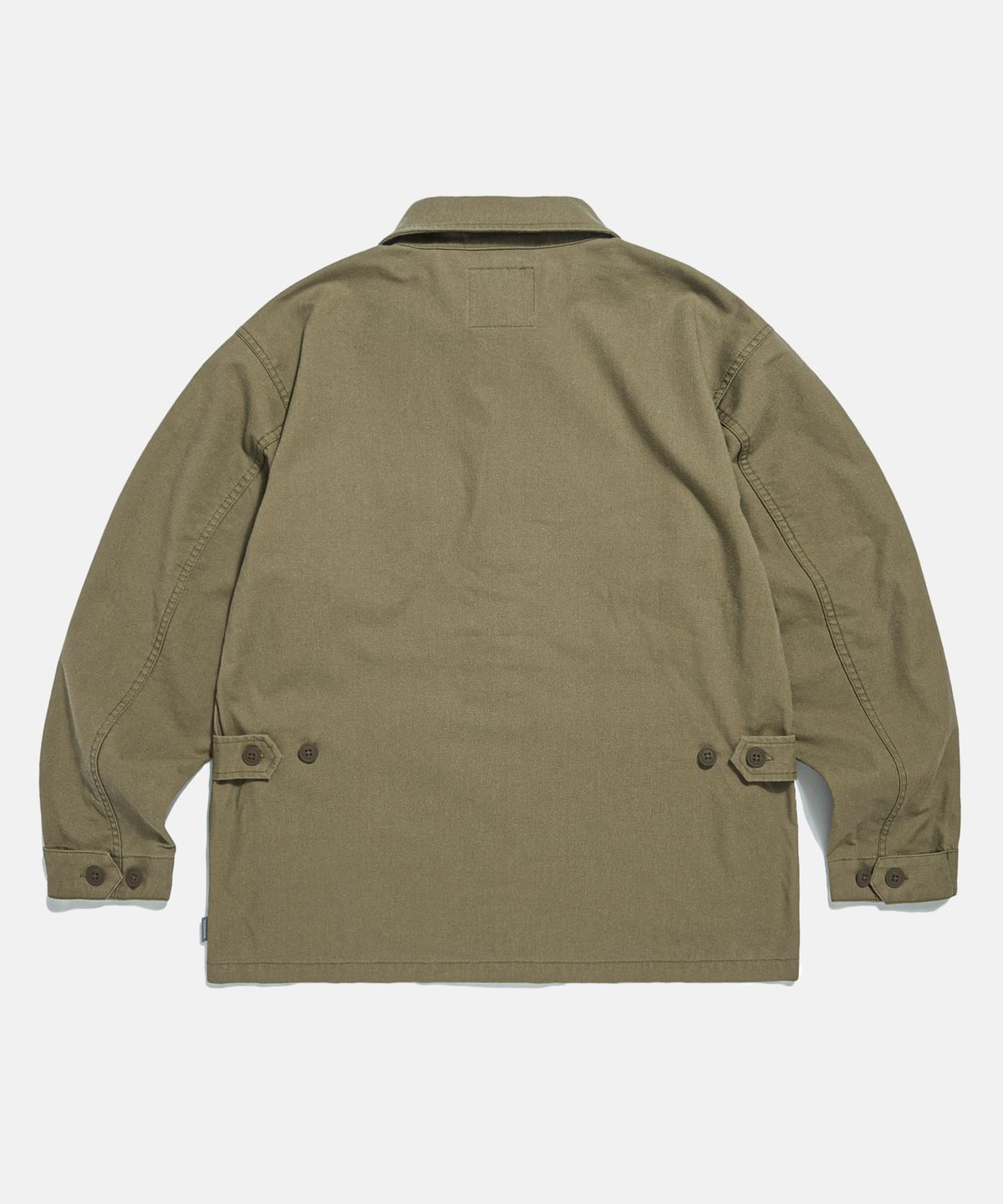 에스피오나지(ESPIONAGE) Draped Nep BDU Army Jacket Taupe