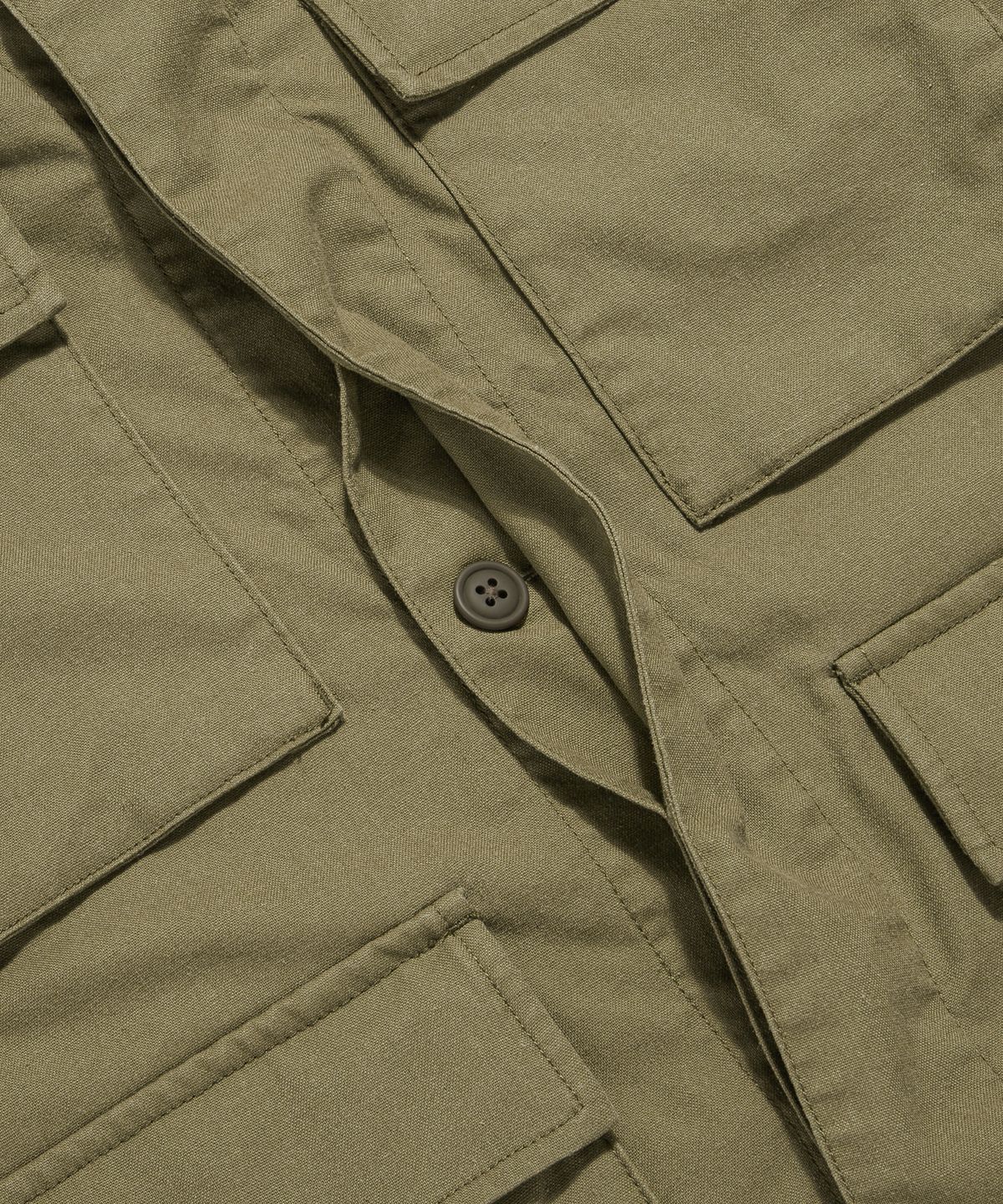 에스피오나지(ESPIONAGE) Draped Nep BDU Army Jacket Taupe