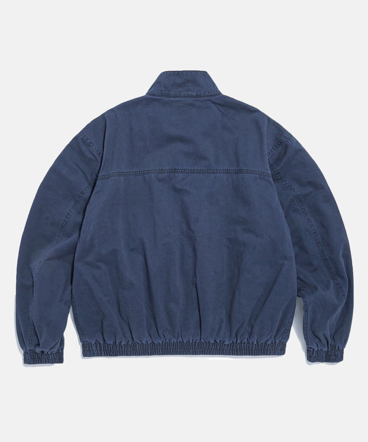 에스피오나지(ESPIONAGE) Washed Cotton Harrington Jacket Dark Blue