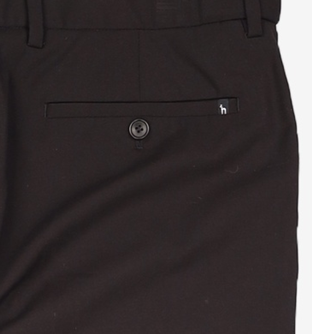헤지스(HAZZYS) [ALPHA PANTS] 블랙 히든밴딩 썸머 슬랙스 HZPA1B892BK 84
