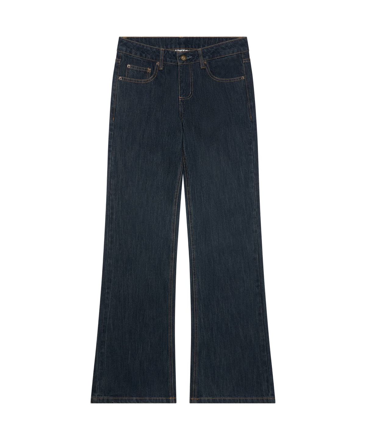 림닉(REEMNIK) RIVETTE VEIN BOOTCUT DENIM PANTS [DEEP BLUE]