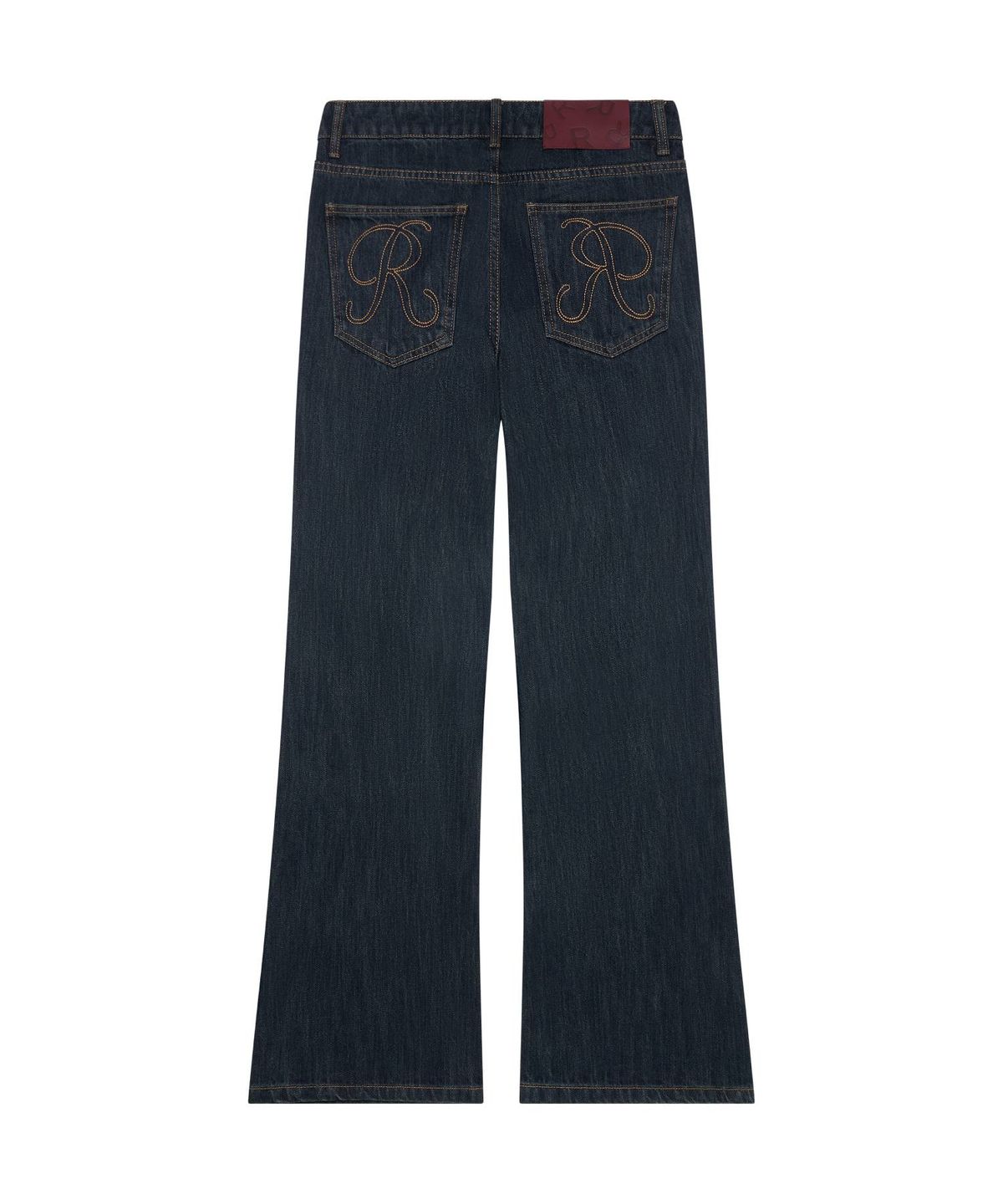 림닉(REEMNIK) RIVETTE VEIN BOOTCUT DENIM PANTS [DEEP BLUE]