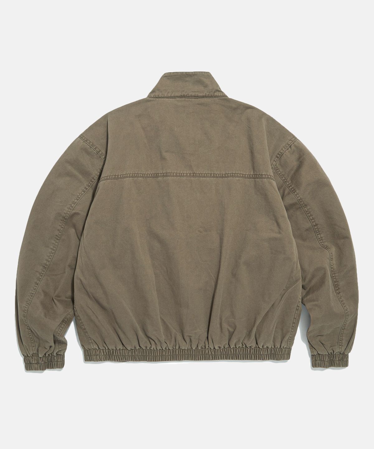 에스피오나지(ESPIONAGE) Washed Cotton Harrington Jacket Mocha