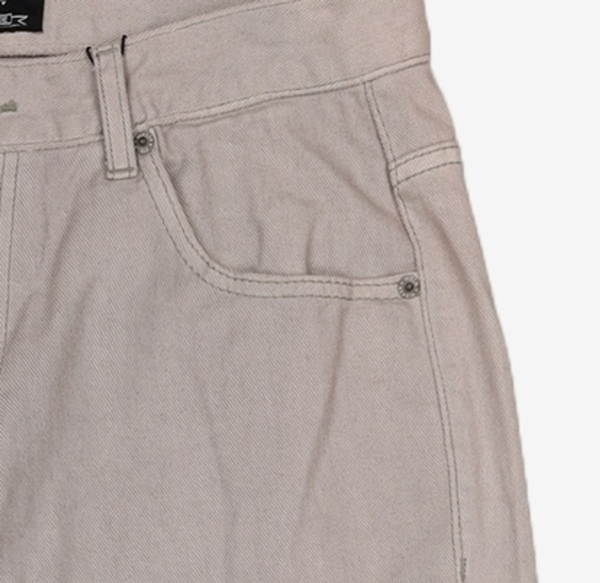 필드워커(FIELDWORKER) 그레이톤크롭테이퍼드데님 GREY TONE CROPPED TAPERED FIT DENIM L