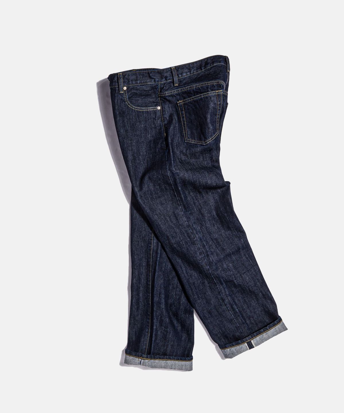 에스피오나지(ESPIONAGE) Selvedge (Straight) Denim Pants Dark Indigo