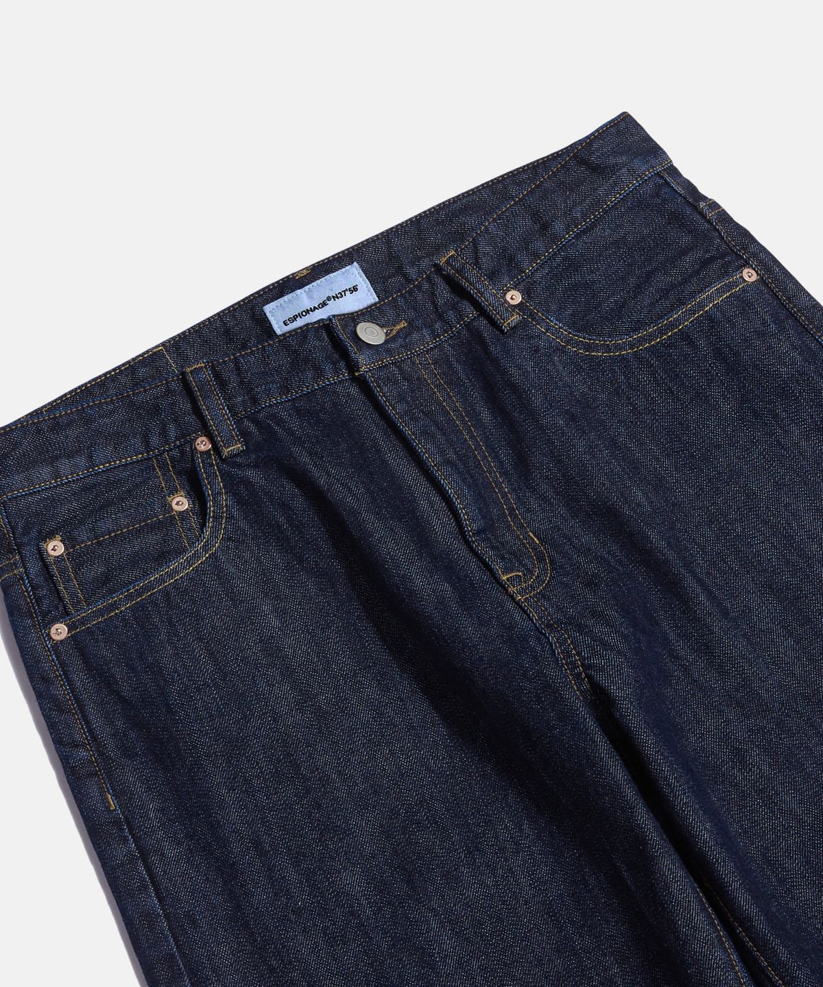 에스피오나지(ESPIONAGE) Selvedge (Straight) Denim Pants Dark Indigo