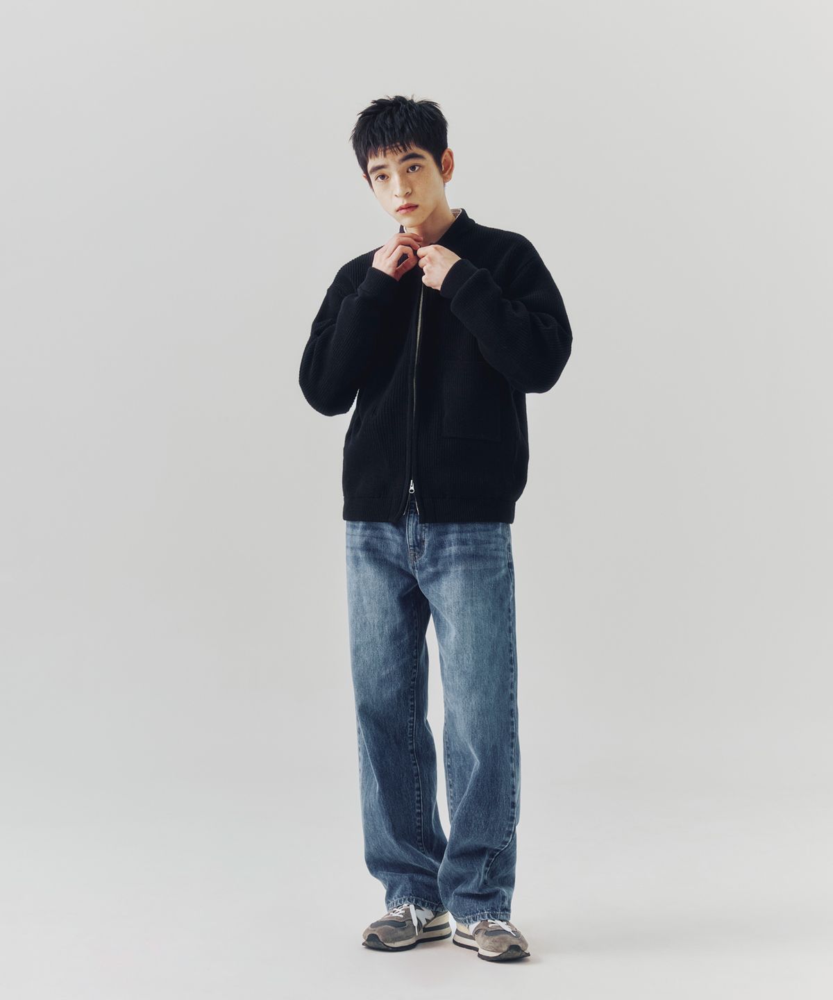 에스피오나지(ESPIONAGE) Selvedge (Straight) Denim Pants Faded Indigo