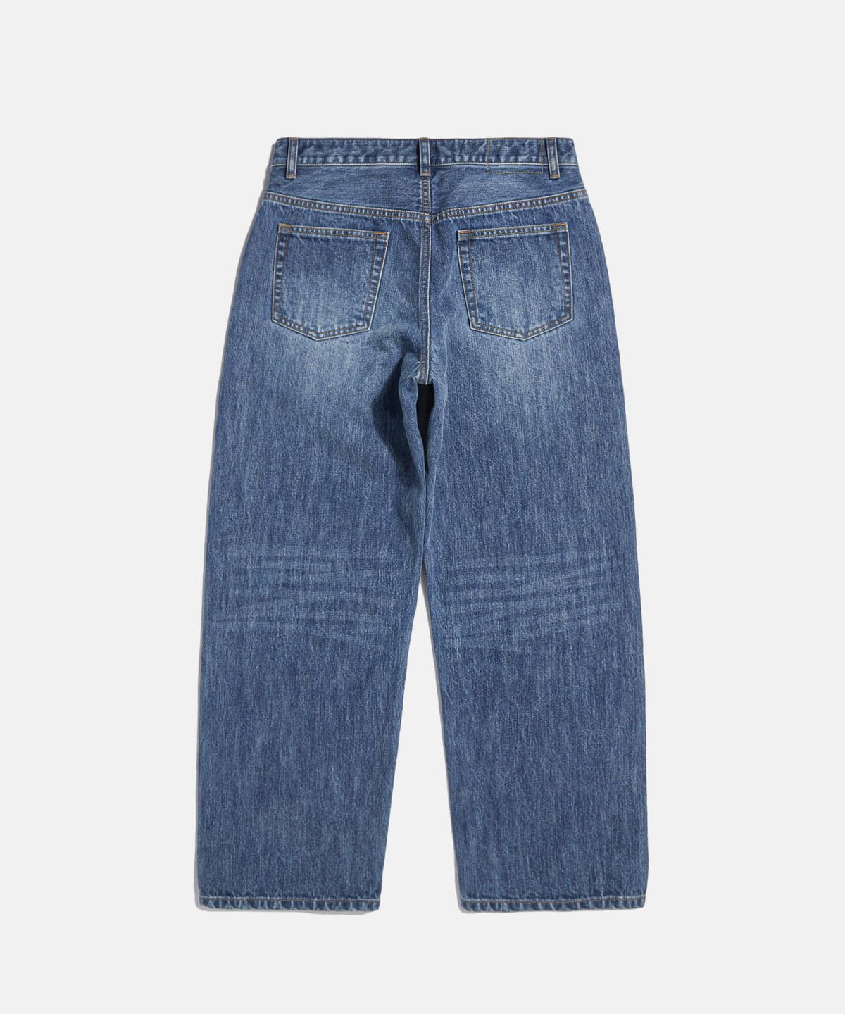 에스피오나지(ESPIONAGE) Selvedge (Straight) Denim Pants Faded Indigo