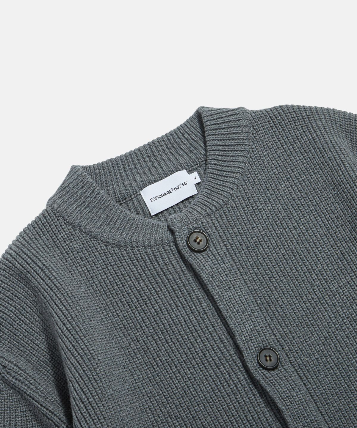 에스피오나지(ESPIONAGE) Miller Heavyweight Cardigan Asphalt