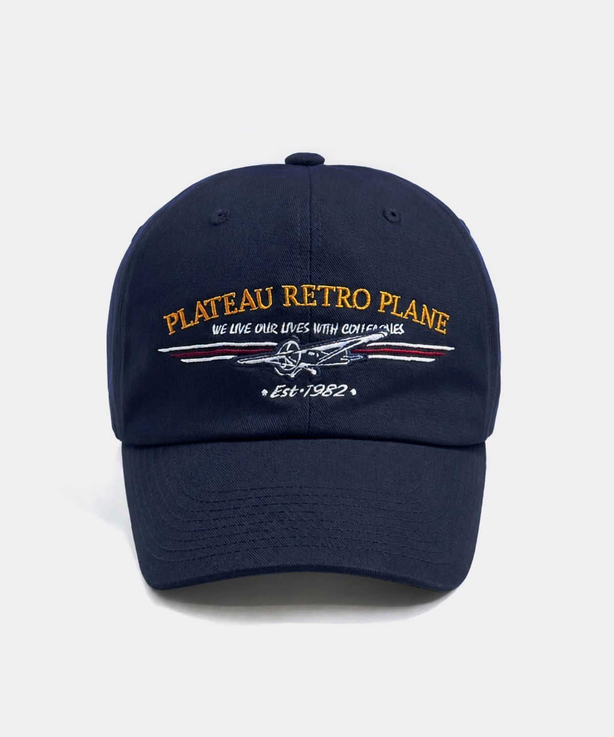 플래토(PLATEAU) 피치원단 PLATEAU RP VTG CAP NAVY