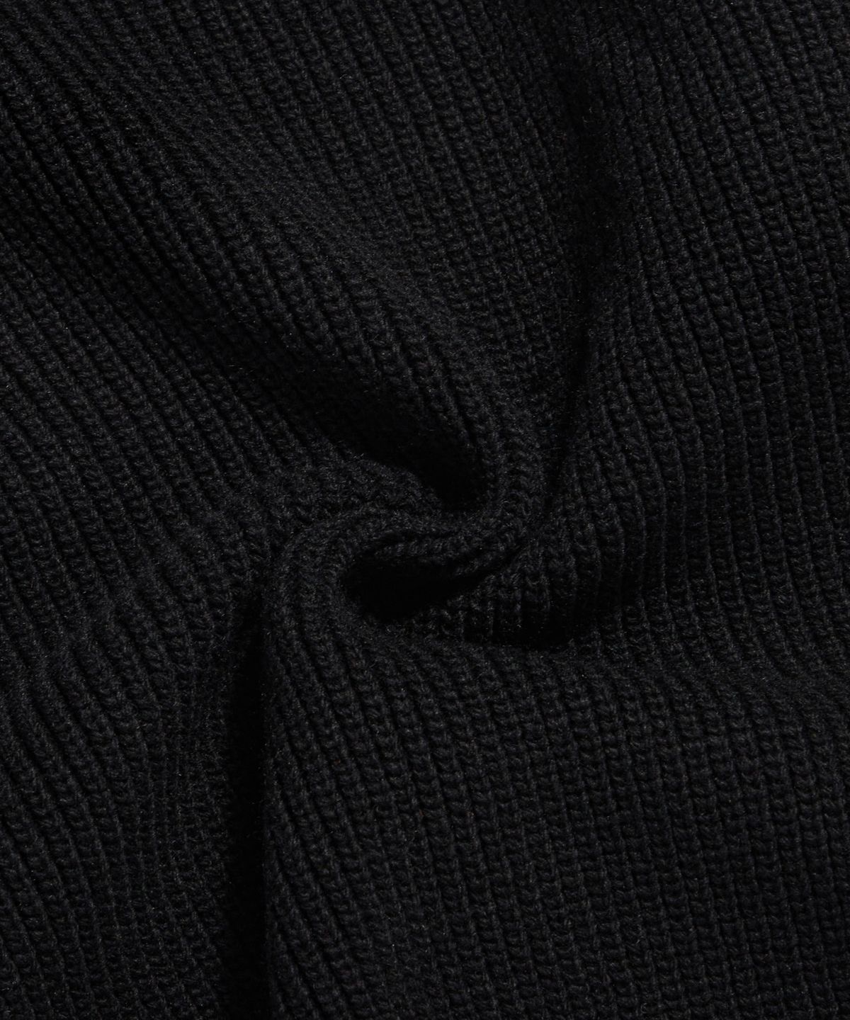 에스피오나지(ESPIONAGE) Miller Heavyweight Zip Knit Jacket Black