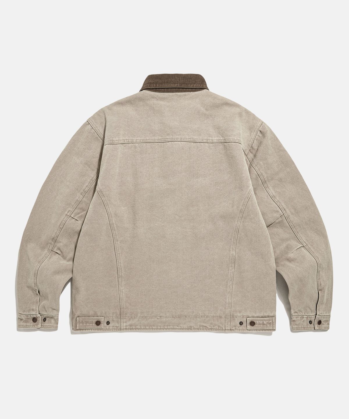 에스피오나지(ESPIONAGE) Washed Canvas Blouson Jacket Stone Beige