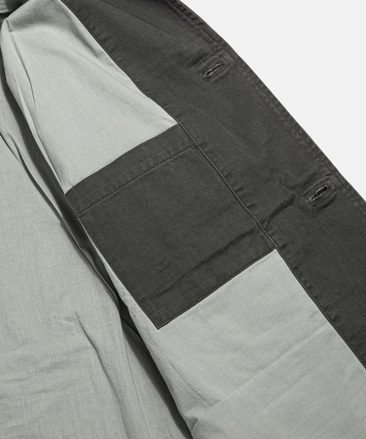 에스피오나지(ESPIONAGE) Washed Cotton Car Coat Dark Grey