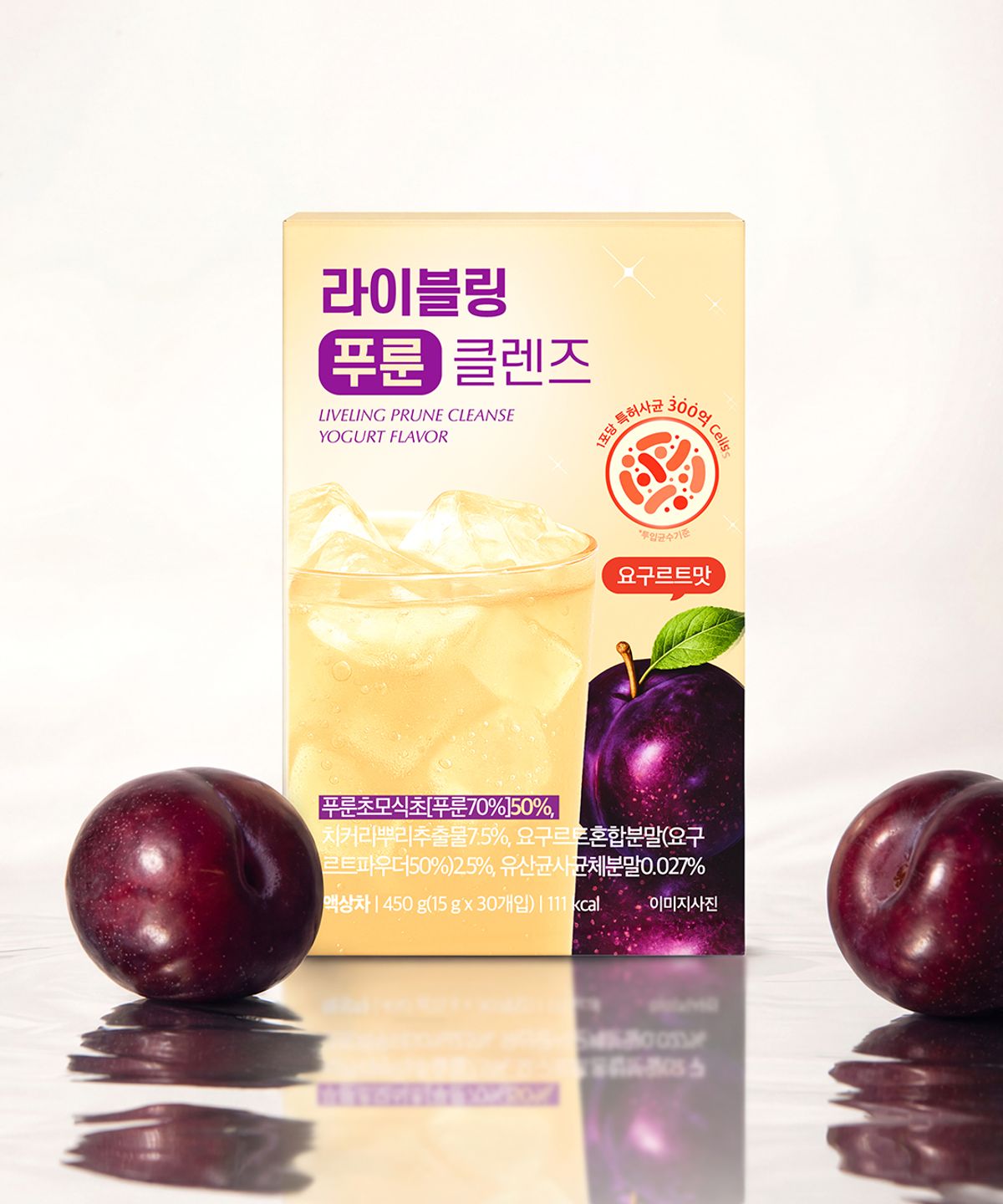 라이블링(LIVELING) 푸룬 클렌즈 요구르트맛 (15g * 30포)