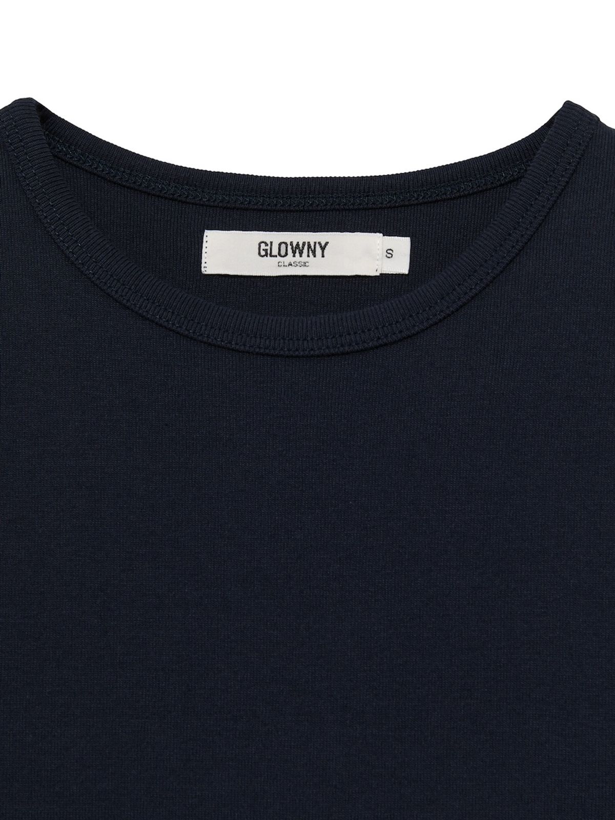글로니(GLOWNY) G BABY TEE (LONG VERSION) (NAVY)
