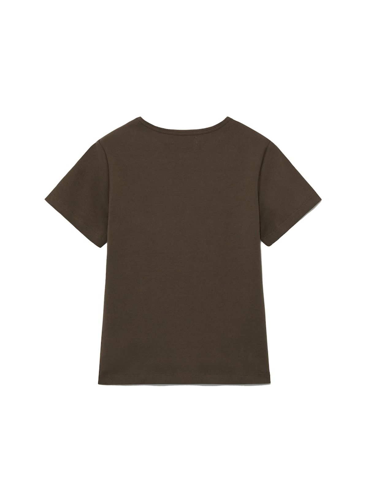글로니(GLOWNY) G BABY TEE (LONG VERSION) (BROWN)