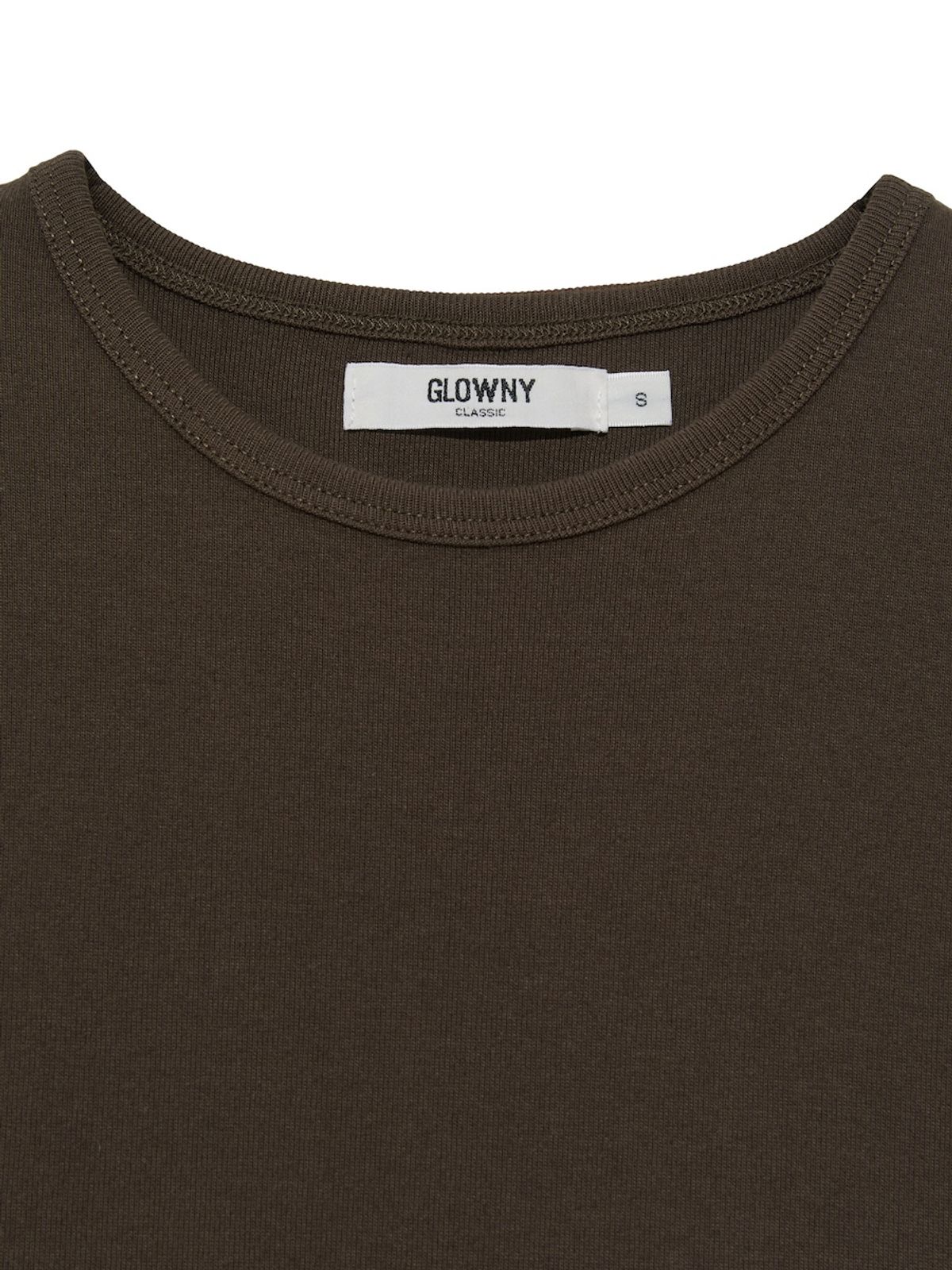 글로니(GLOWNY) G BABY TEE (LONG VERSION) (BROWN)